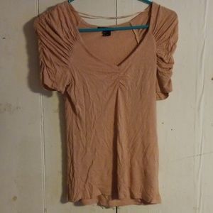 H&M Ruched sleeve knit top